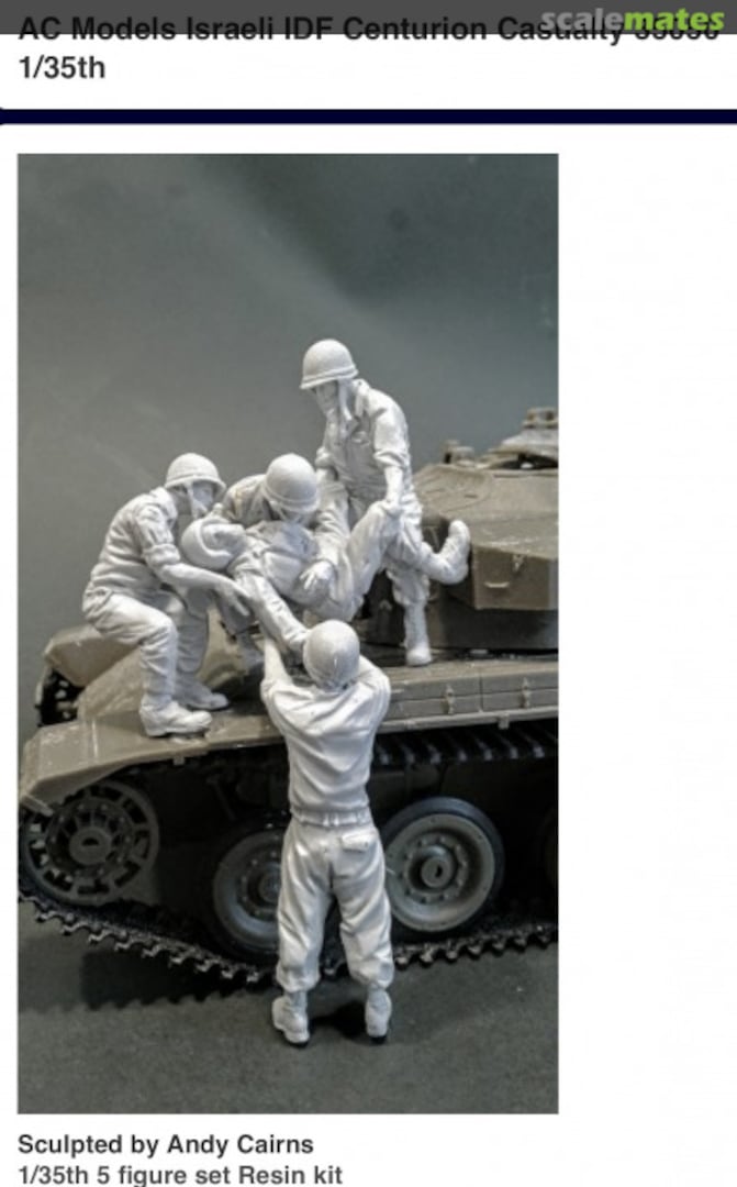 Boxart IDF Casualty Centurion ACM35050 AC Models Boxart IDF Casualty Centurion ACM35050 AC Models