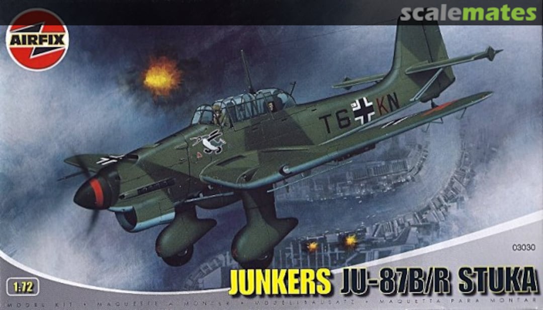 Boxart Junkers Ju 87 B/R Stuka 03030 Airfix Boxart Junkers Ju 87 B/R Stuka 03030 Airfix