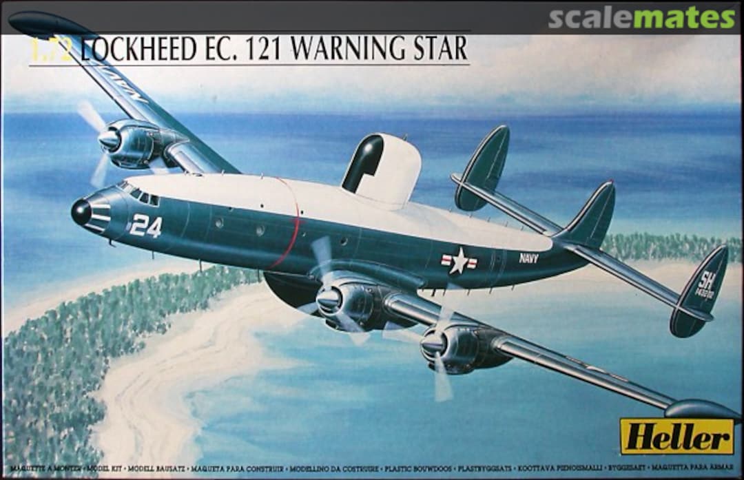 Boxart Lockheed EC. 121 Warning Star 80311 Heller Boxart Lockheed EC. 121 Warning Star 80311 Heller