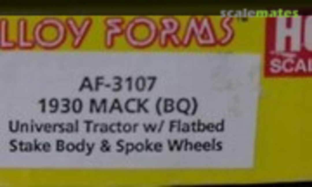 1:87 Mack BQ (Alloy Forms AF-3107)