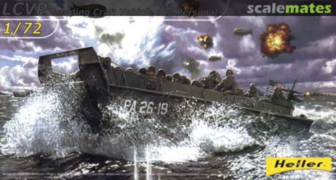 Boxart LCVP Landing Craft Vehicle and Personal 79995 Heller Boxart LCVP Landing Craft Vehicle and Personal 79995 Heller