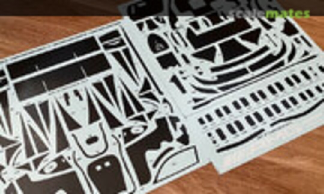 1:24 Mercedes-AMG GT3 carbon decals (SK Decals SK-CS002)