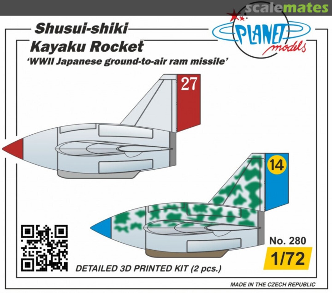 Boxart Kayaku Rocket 280 Planet Models Boxart Kayaku Rocket 280 Planet Models