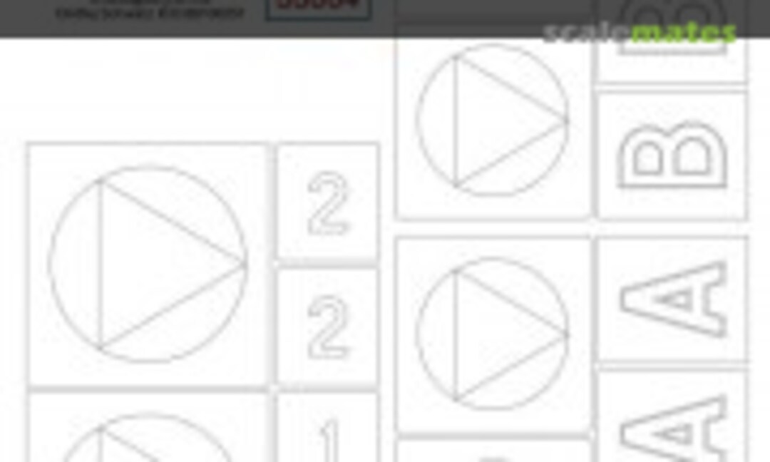 1:32 Saab J-29F Tunnan Austrian Marking Mask (Omask 33004) 33004