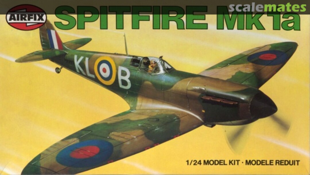 Boxart Spitfire Mk 1a 12001-6 Airfix Boxart Spitfire Mk 1a 12001-6 Airfix