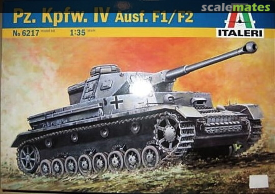 Boxart Pz.Kpfw.IV Ausf.F1/F2 6217 Italeri Boxart Pz.Kpfw.IV Ausf.F1/F2 6217 Italeri