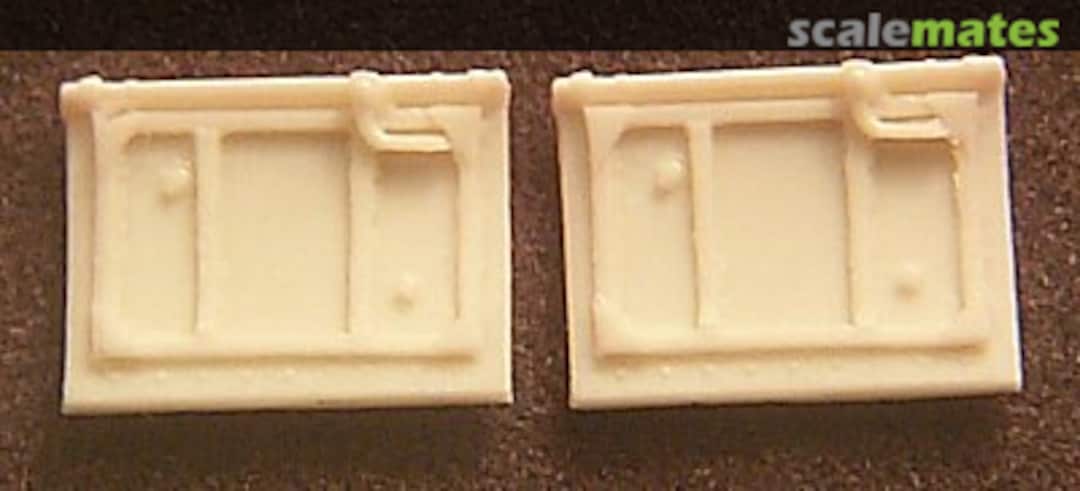 Boxart Spitfire Pilot Access Doors without Crowbar 48096 Ultracast Boxart Spitfire Pilot Access Doors without Crowbar 48096 Ultracast