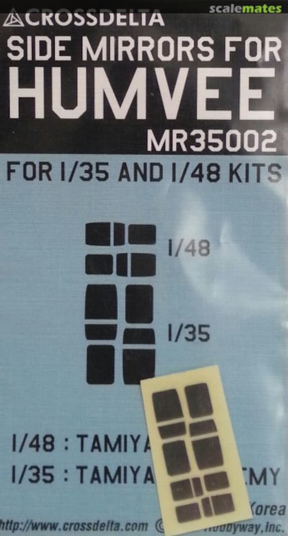 Boxart Side Mirrors For Humvee MR35002 CROSSDELTA Boxart Side Mirrors For Humvee MR35002 CROSSDELTA