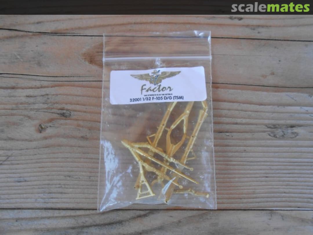 Boxart F-105D/G Thunderchief - Landing Gear 32001 G Factor Boxart F-105D/G Thunderchief - Landing Gear 32001 G Factor