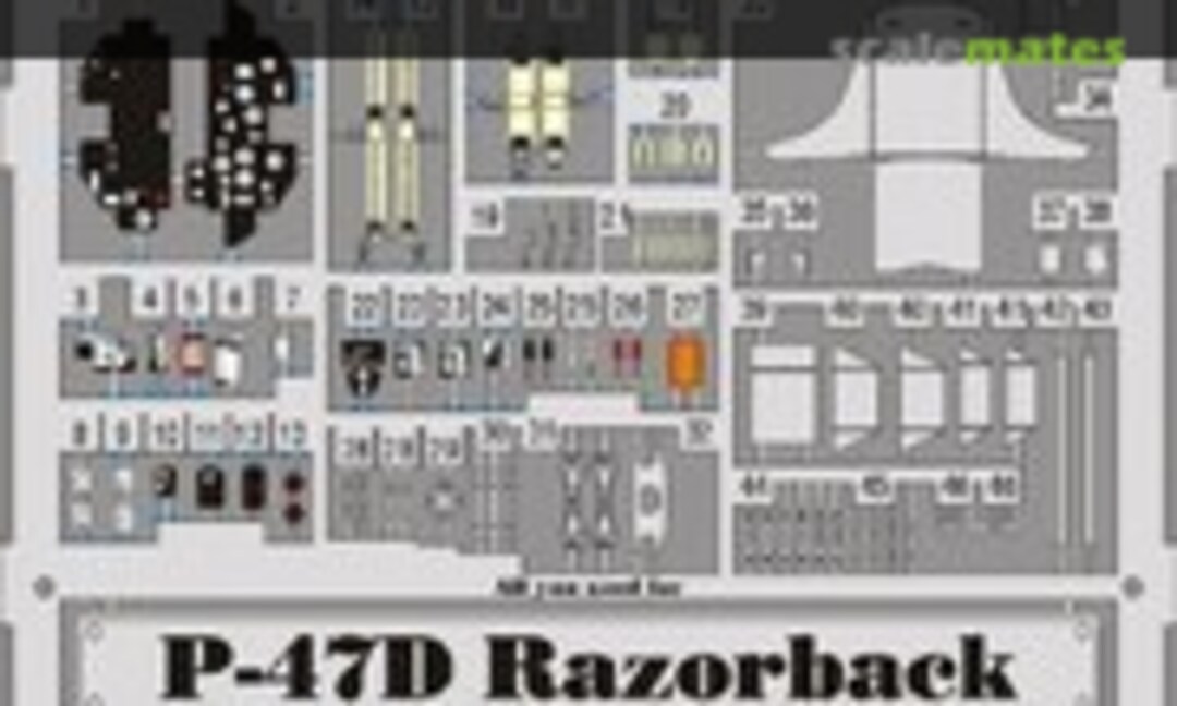1:72 P-47D-20 Thunderbolt &quot;Razorback&quot; (Eduard SS222)