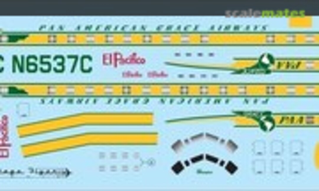 1:72 DC-6B Panagra (Vintage Flyer Decals VFD072-058) VFD072-058
