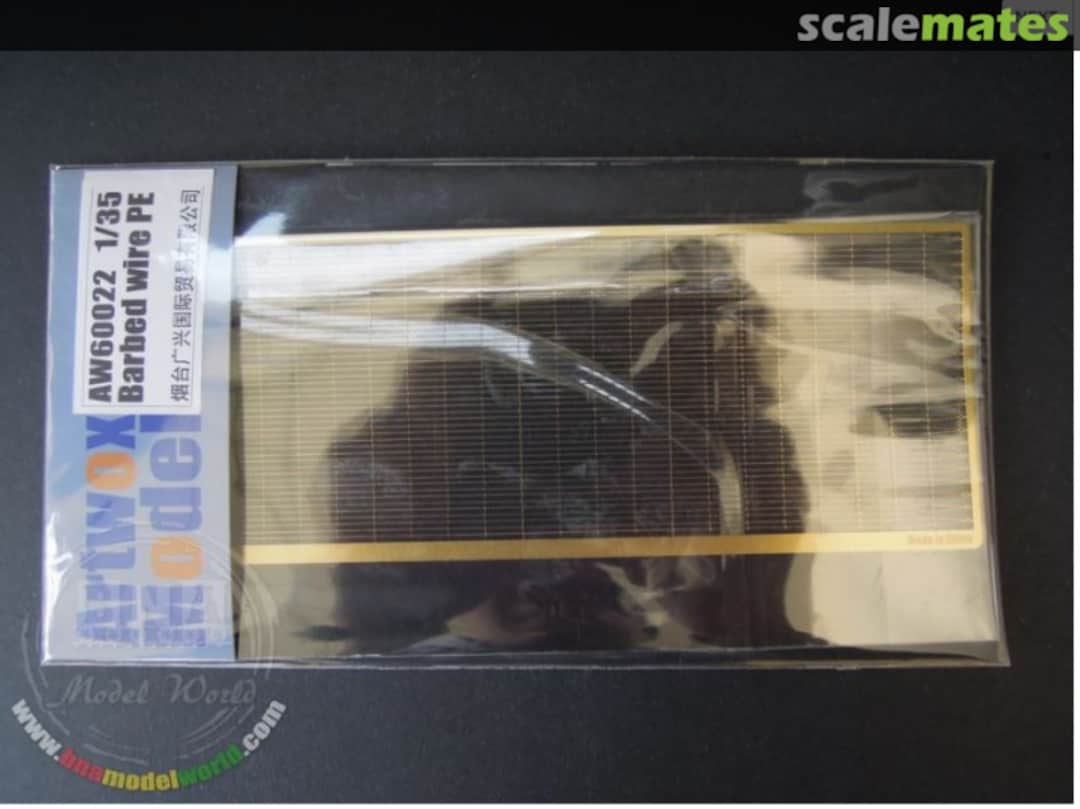 Boxart Barbed Wire Photo-Etched sheet (1pc) AW60022 ArtwoxModel Boxart Barbed Wire Photo-Etched sheet (1pc) AW60022 ArtwoxModel