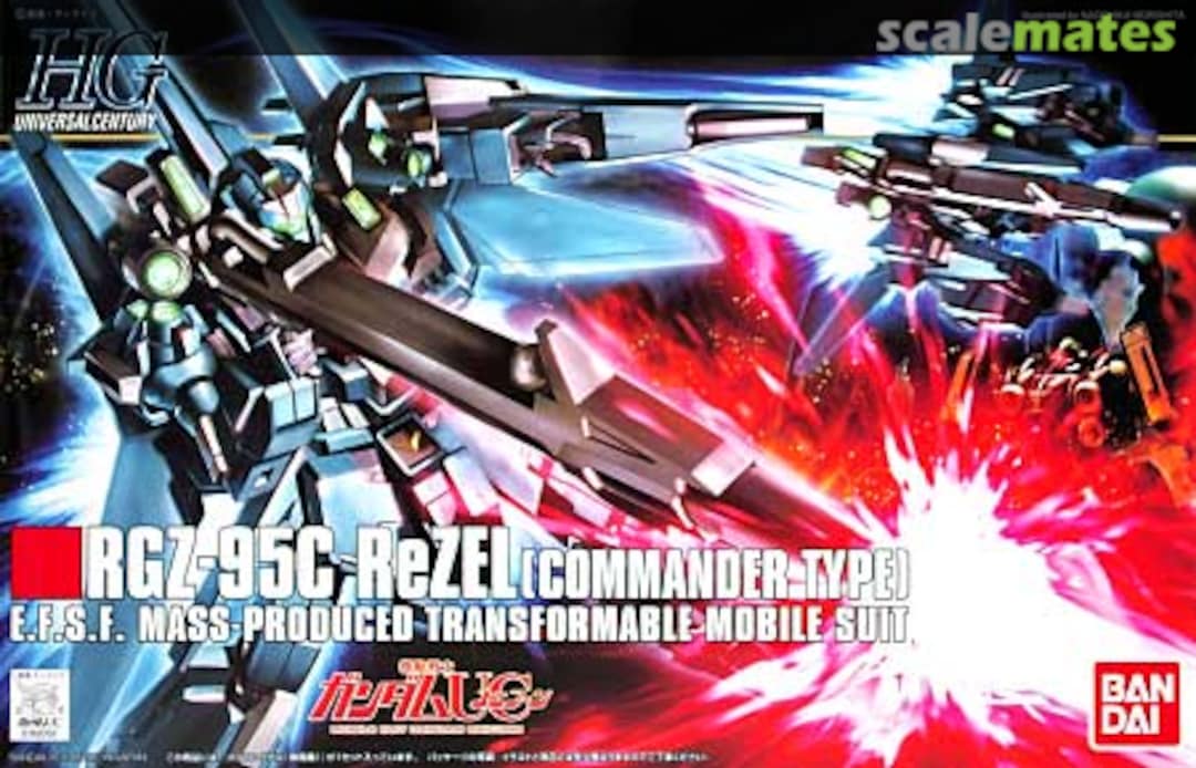 Boxart RGZ-95C ReZel (Commander Type) 0162050 Bandai Boxart RGZ-95C ReZel (Commander Type) 0162050 Bandai