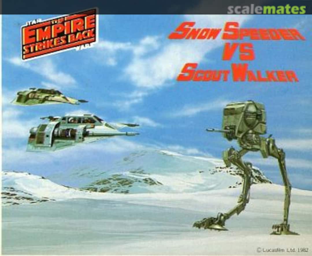 Boxart Snow Speeder vs Scout Walker SWM-2 Tsukuda Hobby Boxart Snow Speeder vs Scout Walker SWM-2 Tsukuda Hobby