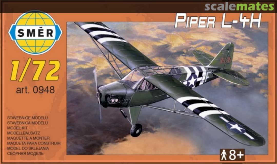 Boxart Piper L-4H 0948 Směr Boxart Piper L-4H 0948 Směr