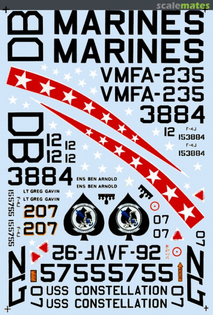 Boxart Navy & Marine F-4J 32-28 Microscale Boxart Navy & Marine F-4J 32-28 Microscale