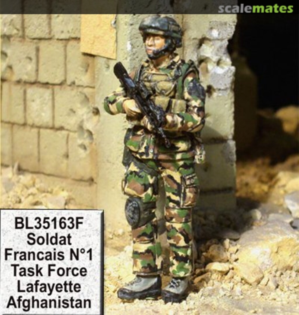 Boxart French Soldier N°1 Task Force Lafayette - Afghanistan BL35163F Blast Models Boxart French Soldier N°1 Task Force Lafayette - Afghanistan BL35163F Blast Models