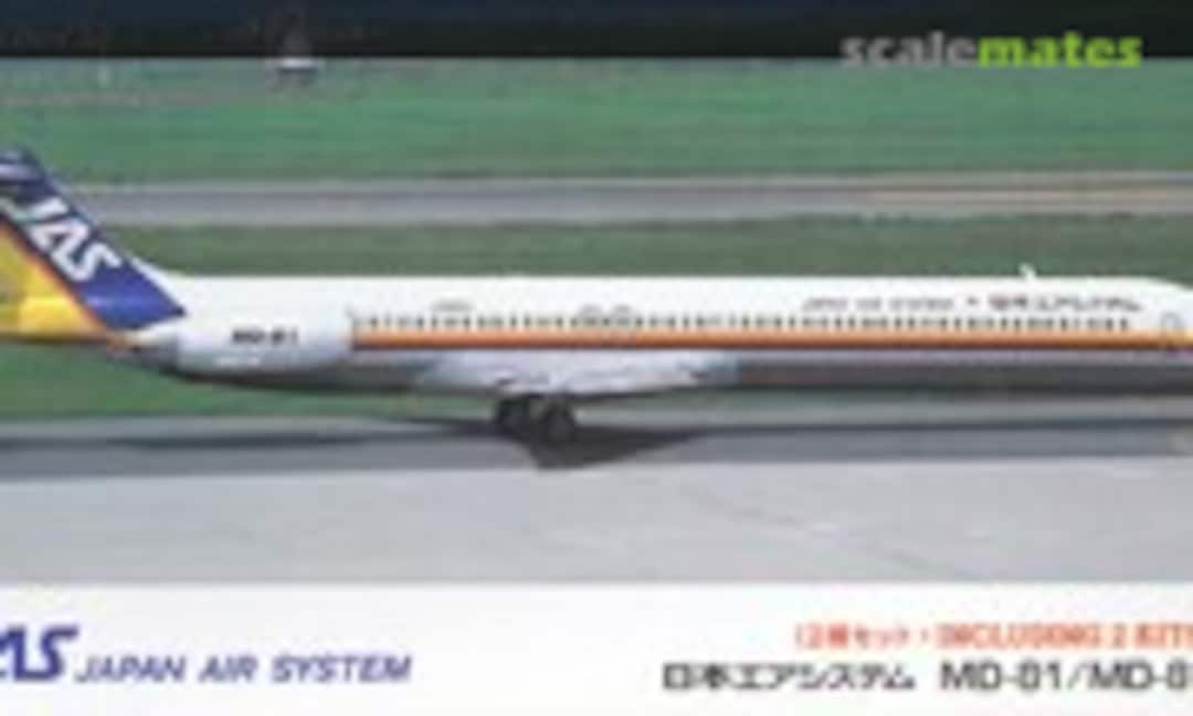 1:200 JAS Japan Air System MD-81/MD-87 (Hasegawa 10225) 10225