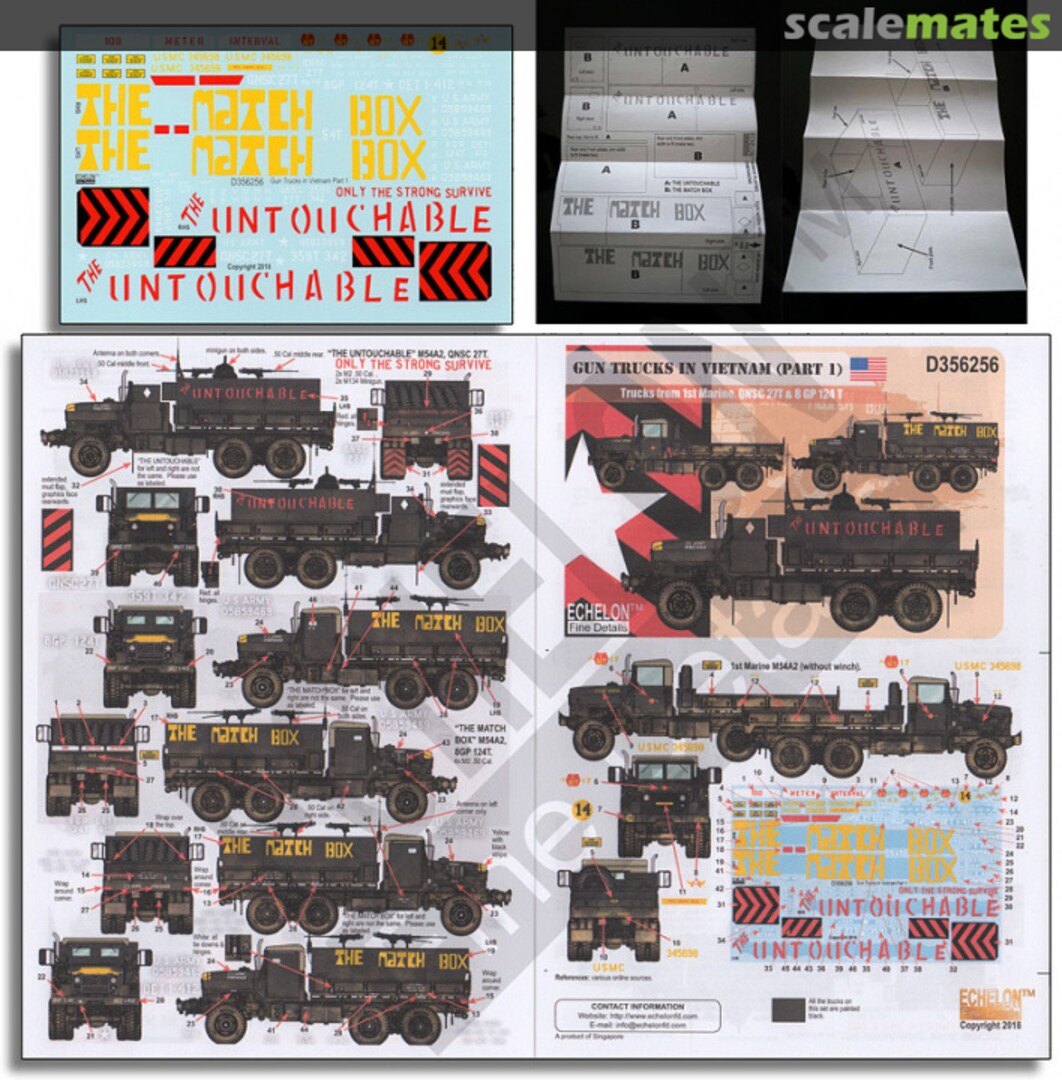 Boxart Gun Trucks in Vietnam (Part 1) D356256 Echelon Fine Details Boxart Gun Trucks in Vietnam (Part 1) D356256 Echelon Fine Details