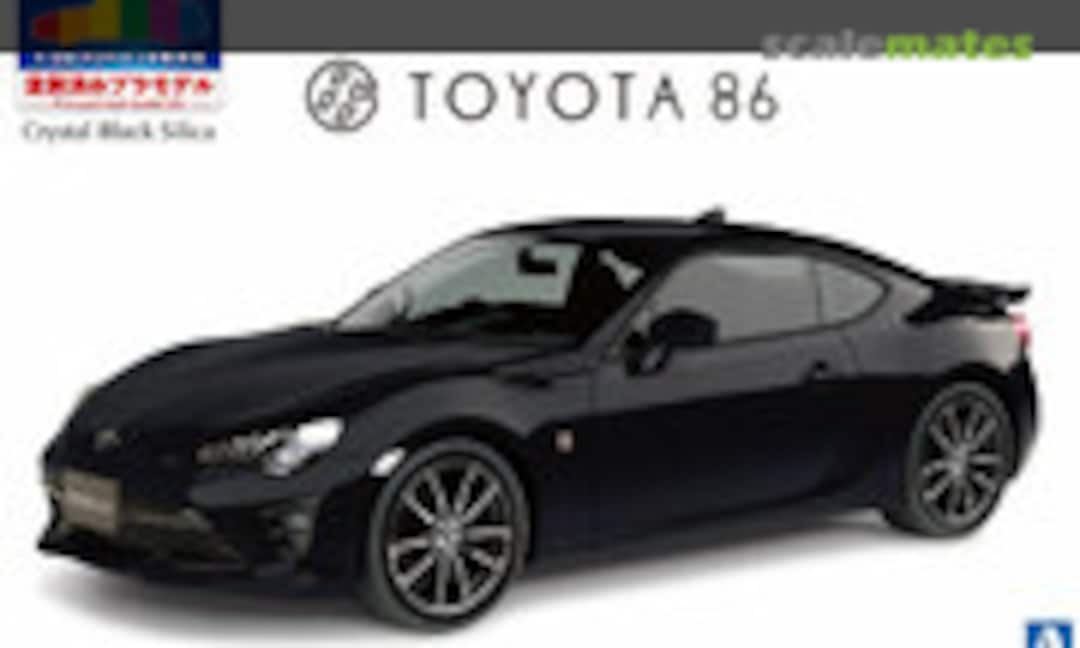 1:24 Toyota ZN6 Toyota86 '16 (Crystal Black Silica) (Aoshima 056486)