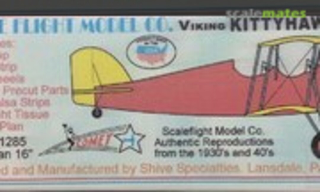 1:21 Viking B-8 Kittyhawk (Scale Flight Model Co. 1285) 1285