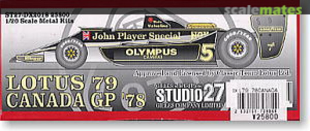 Boxart Lotus 79 ST27-DX2018 Studio27