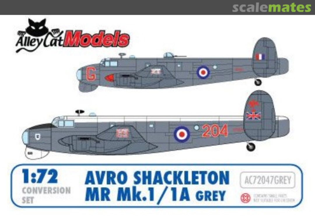 Boxart Avro Shackleton MR1/1A AC72047GREY Alley Cat Boxart Avro Shackleton MR1/1A AC72047GREY Alley Cat