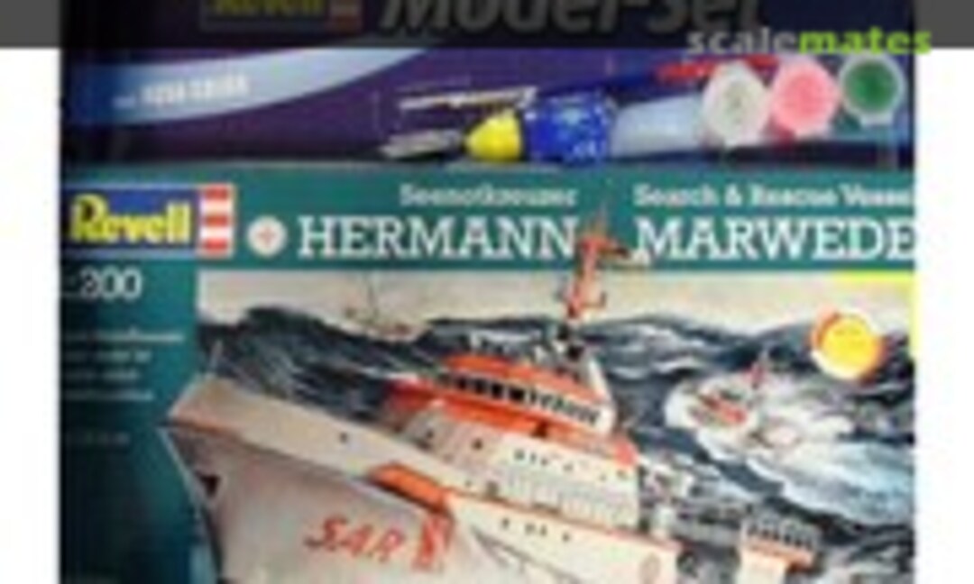 1:200 Search & Rescue Vessel Seenotkreuzer Hermann Marwede (Revell 65812) 65812