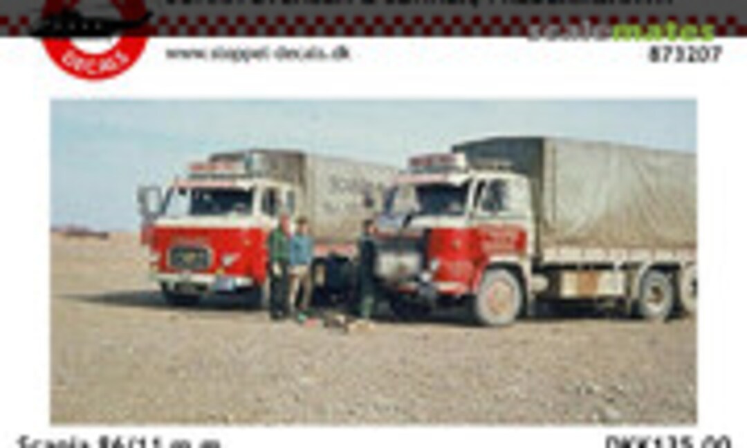 1:87 Scania 86/11 m.m. (Stoppel Decals 873207) 873207