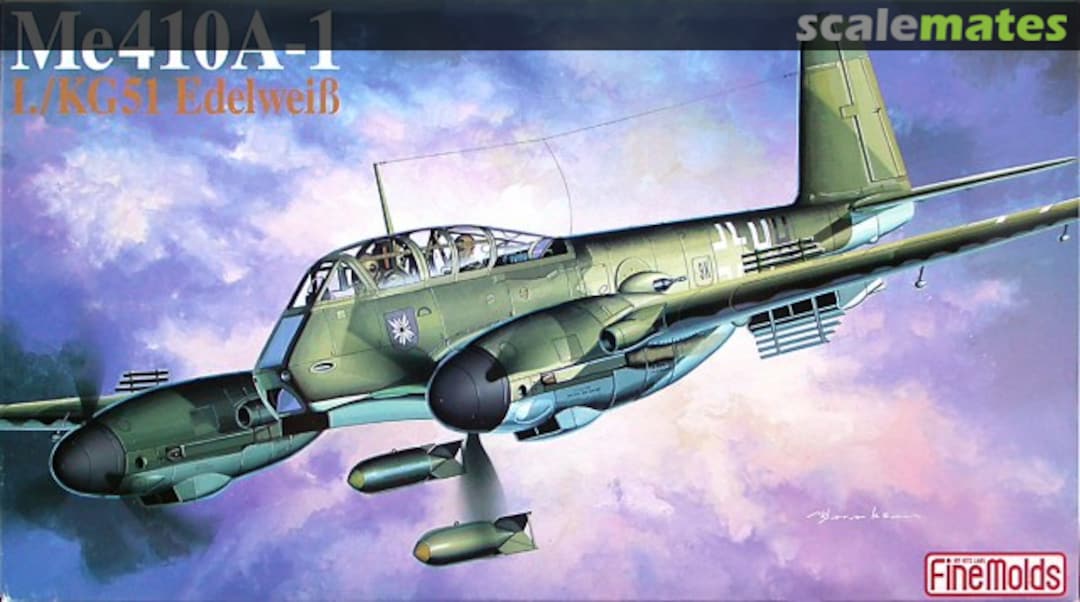 Boxart Me410A-1 I./KG51 Edelweiß FP12 Fine Molds Boxart Me410A-1 I./KG51 Edelweiß FP12 Fine Molds
