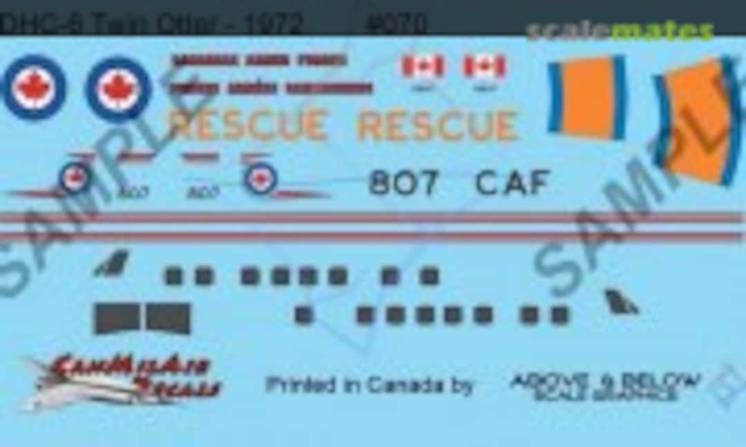 1:72 DHC-6 Twin Otter (Above & Below Graphics 070) 070