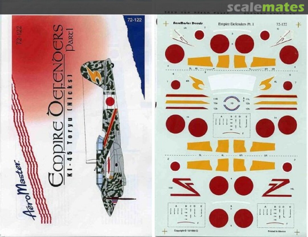 Boxart Empire Defenders Part 1 72-122 AeroMaster