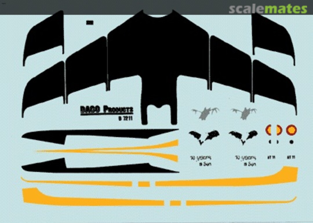 Boxart Alpha-Jet - 11 Sqn `AT-11 Batbird` D7211 Daco Products Boxart Alpha-Jet - 11 Sqn `AT-11 Batbird` D7211 Daco Products