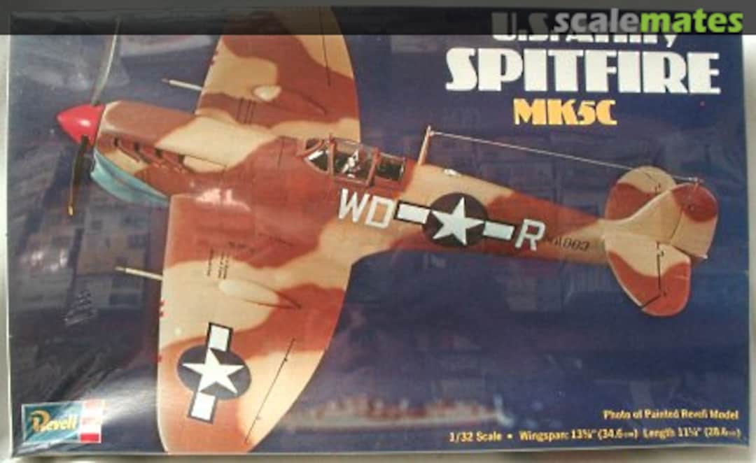 Boxart U.S. Army Spitfire MK5C H281 Revell Boxart U.S. Army Spitfire MK5C H281 Revell