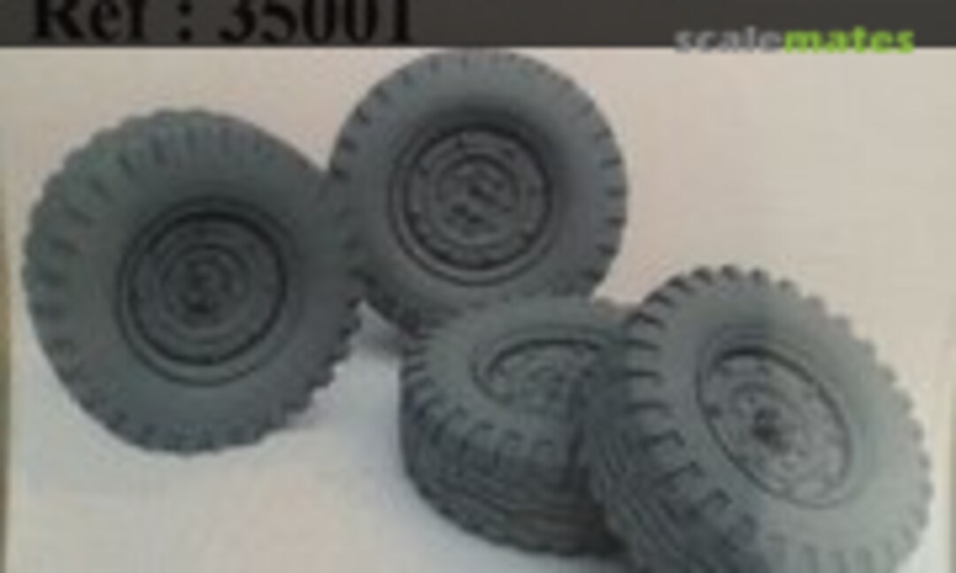 1:35 Roues Hummer (Masters Productions 35001) 35001