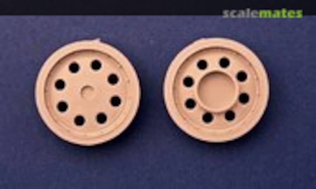 1:35 Road Wheels for German AT Gun PaK43 (Armorscale R35-075) R35-075