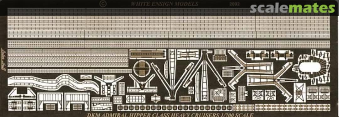 Boxart Admiral Hipper Class Cruiser PE 744 White Ensign Models Boxart Admiral Hipper Class Cruiser PE 744 White Ensign Models