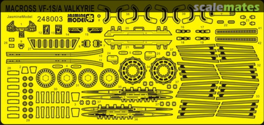 Boxart MACROSS VF-1S DETAIL SET 248003 Jasmine Model JASModel Boxart MACROSS VF-1S DETAIL SET 248003 Jasmine Model JASModel