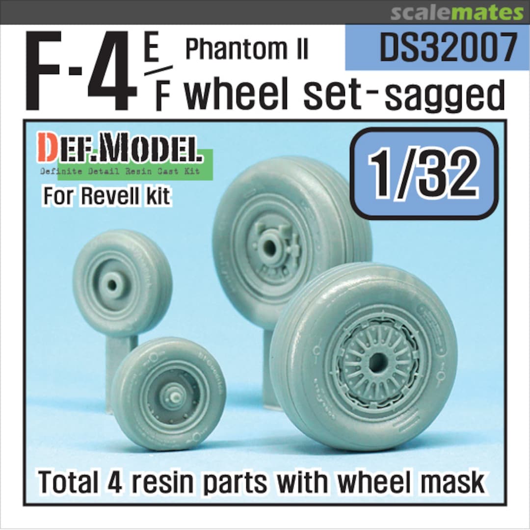 Boxart F-4E Phantom II Wheel Set DS32007 Def.Model Boxart F-4E Phantom II Wheel Set DS32007 Def.Model