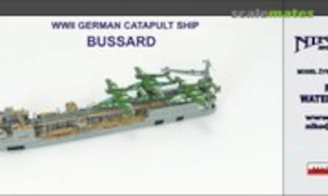 1:700 WWII German Catapult Ship Bussard (Niko Model 7093) 7093