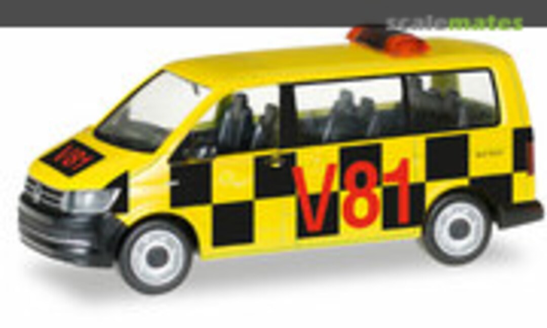 1:87 VW T6 Bus &quot;Follow Me Airport Frankfurt&quot; (Herpa 092821)