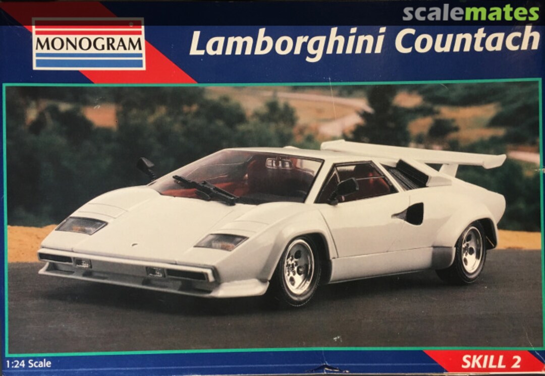 Boxart Lamborghini Countach 2769 Monogram Boxart Lamborghini Countach 2769 Monogram
