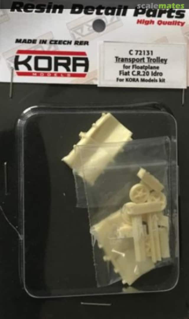 Boxart Transport Trolley for Floatplane Fiat C.R.20 Idro C72131 Kora Models Boxart Transport Trolley for Floatplane Fiat C.R.20 Idro C72131 Kora Models