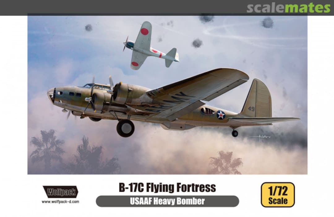 Boxart B-17C Flying Fortress WP17212 Wolfpack Boxart B-17C Flying Fortress WP17212 Wolfpack