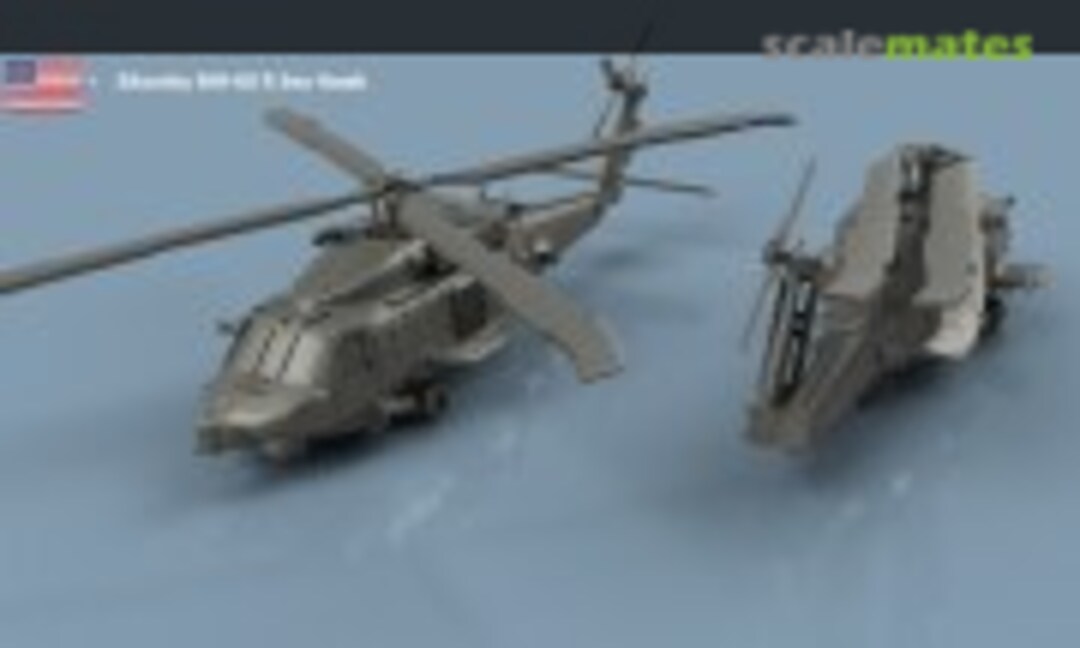 1:700 MH-60 R Sea Hawk (L'Arsenal 3D 700 364) 3D 700 364