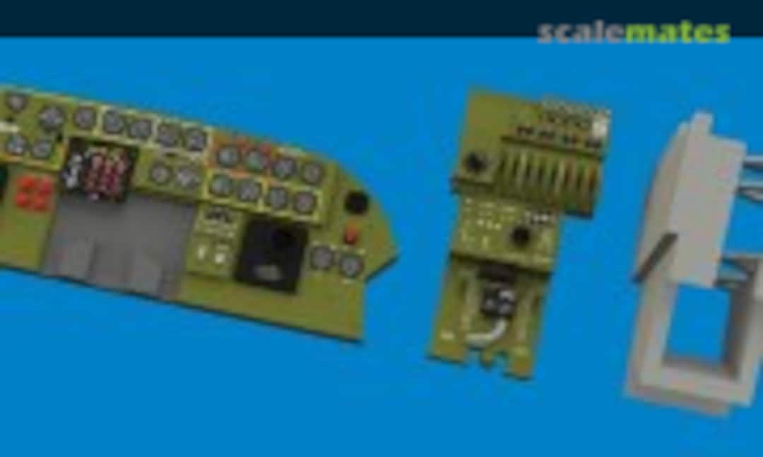 1:72 B-24H LooK cockpit details (Eduard 674019) 674019
