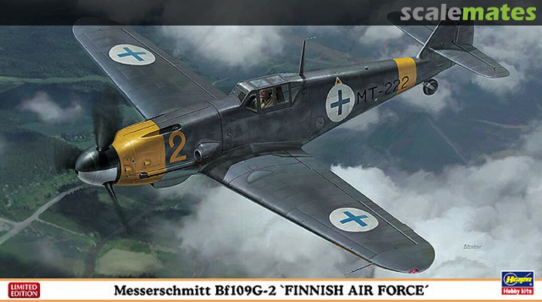 Boxart Messerschmitt Bf109G-2 `Finnish Air Force´ 07329 Hasegawa Boxart Messerschmitt Bf109G-2 `Finnish Air Force´ 07329 Hasegawa