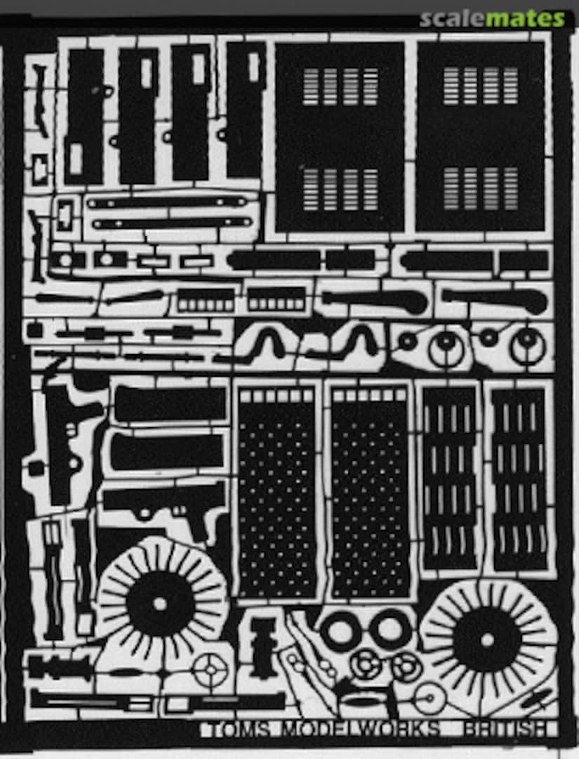 Boxart WWI British Machineguns - 2 Vickers & 2 Lewis Guns 201 Tom's Modelworks Boxart WWI British Machineguns - 2 Vickers & 2 Lewis Guns 201 Tom's Modelworks