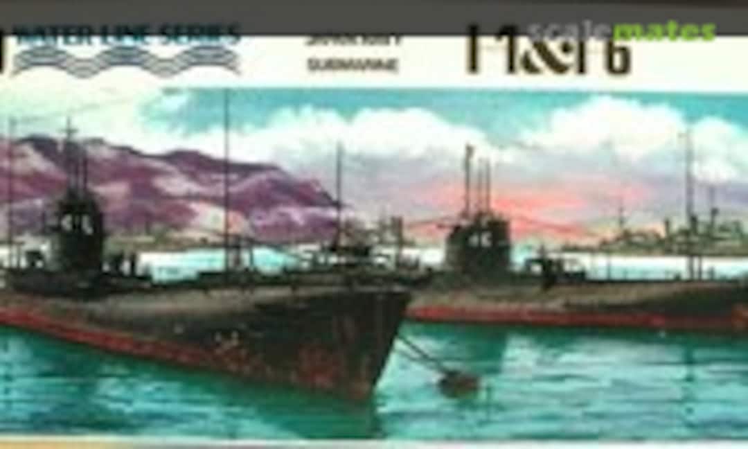 1:700 Japan Navy Submarine I-1 & I-6 (Minicraft Model Kits B-38) B-38