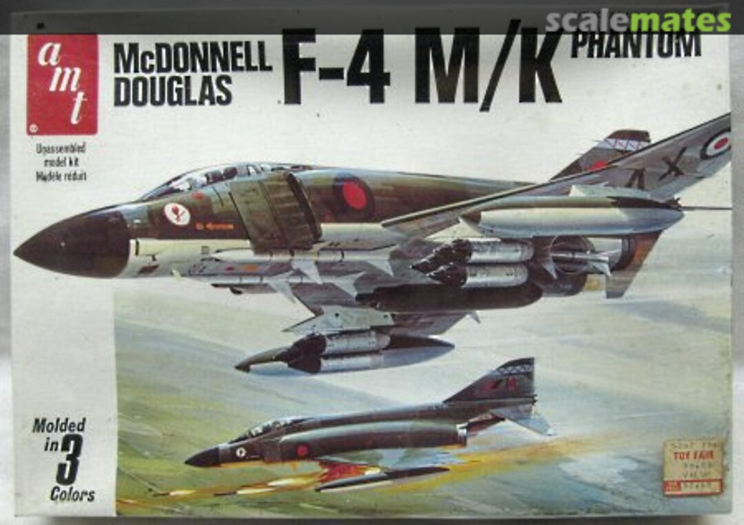 Boxart McDonnell Douglas F-4 M/K Phantom 7133 Matchbox/AMT Boxart McDonnell Douglas F-4 M/K Phantom 7133 Matchbox/AMT